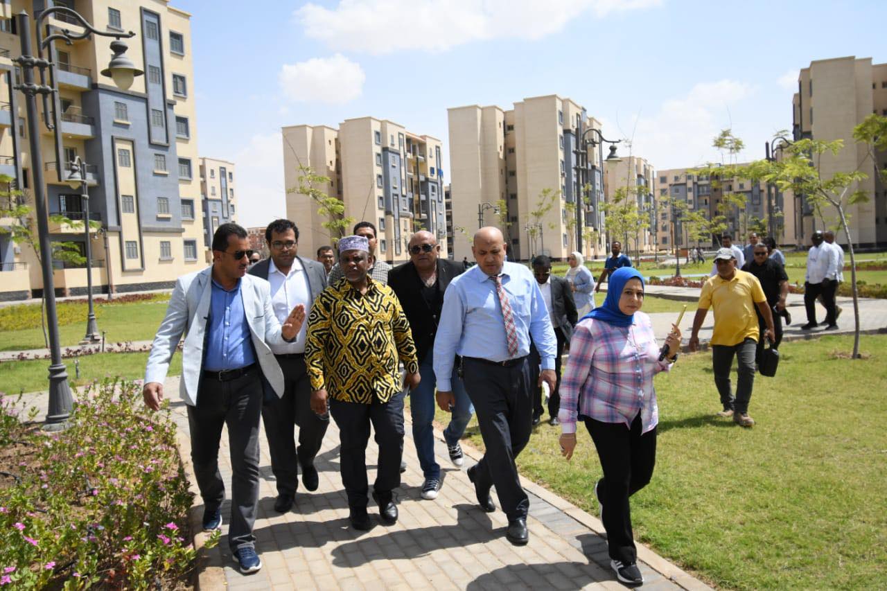 " الإسكان " تنظم جولة موسعة لوفد من كينيا بمدن العاصمة الإدارية الجديدة وبدر وحدائق العاصمة
